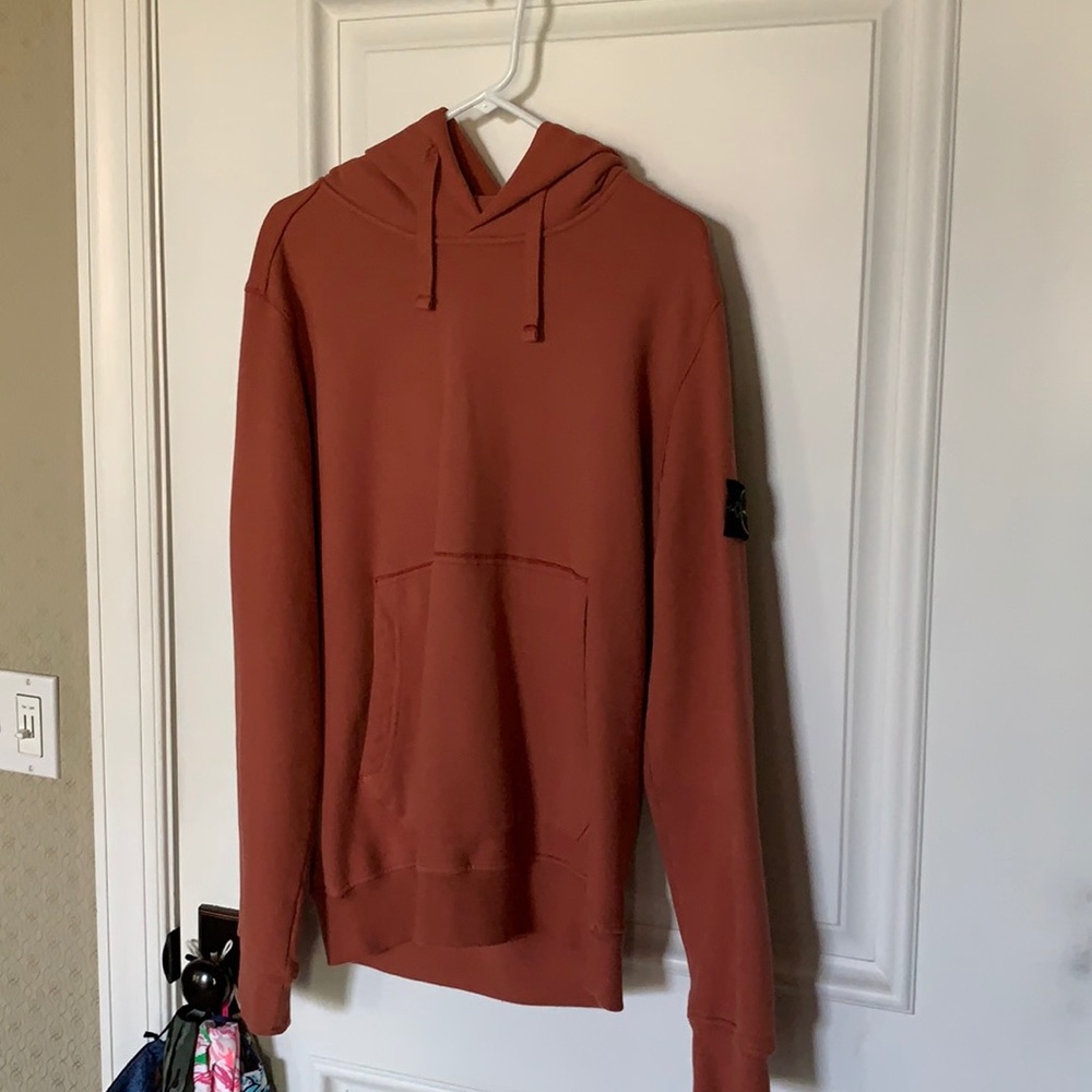 Stone island rust hoodie
